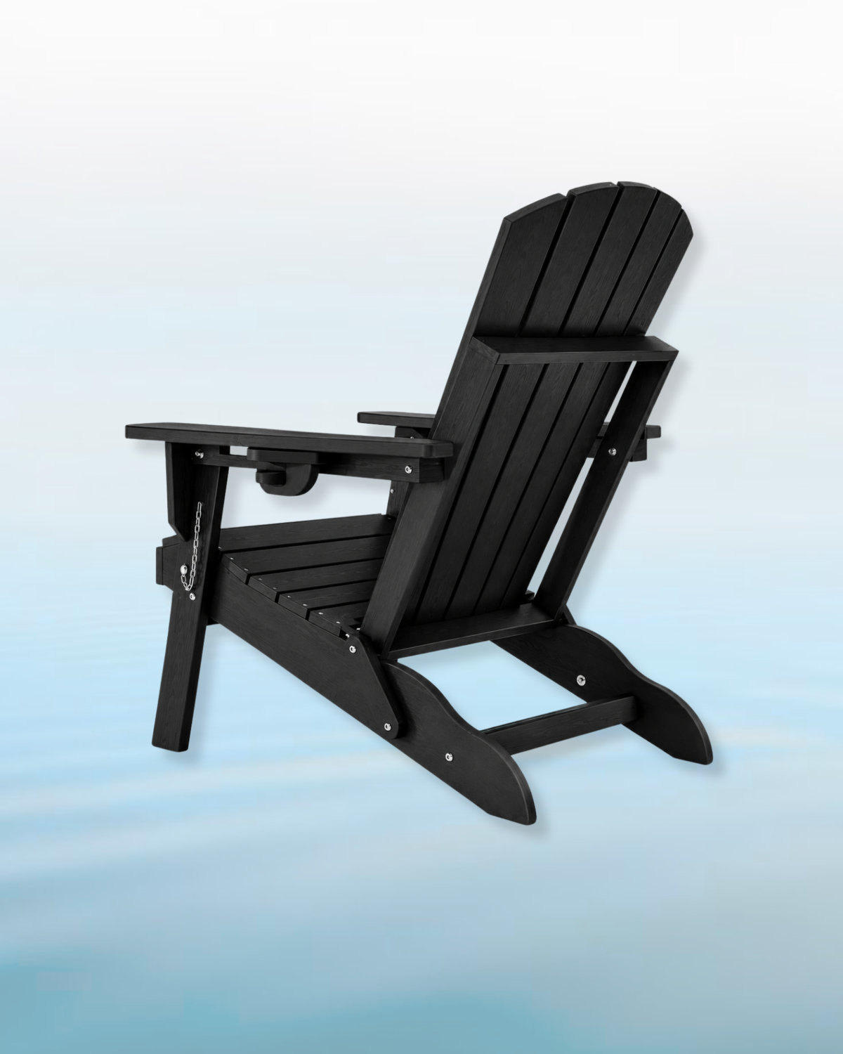 ŌWOW FOLDING ADIRONDACK CHAIR - BLACK