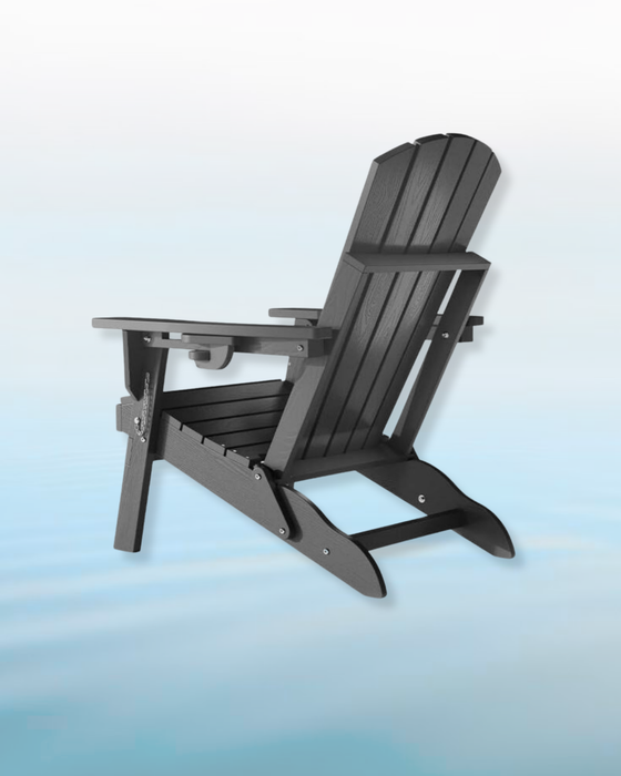 ŌWOW FOLDING ADIRONDACK CHAIR - DARK GRAY