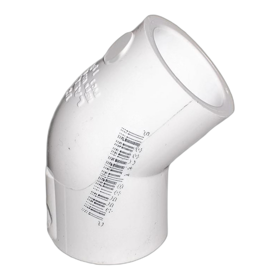 1.5 Inch 45-Degree Elbow - Slip x Slip