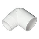 1.5 PVC 90 Street Elbow MIPT