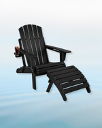 ŌWOW ADIRONDACK FOOTREST - BLACK