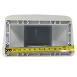 12 inch Wide Mouth Above Ground Skimmer and Return Jet Kit (White)