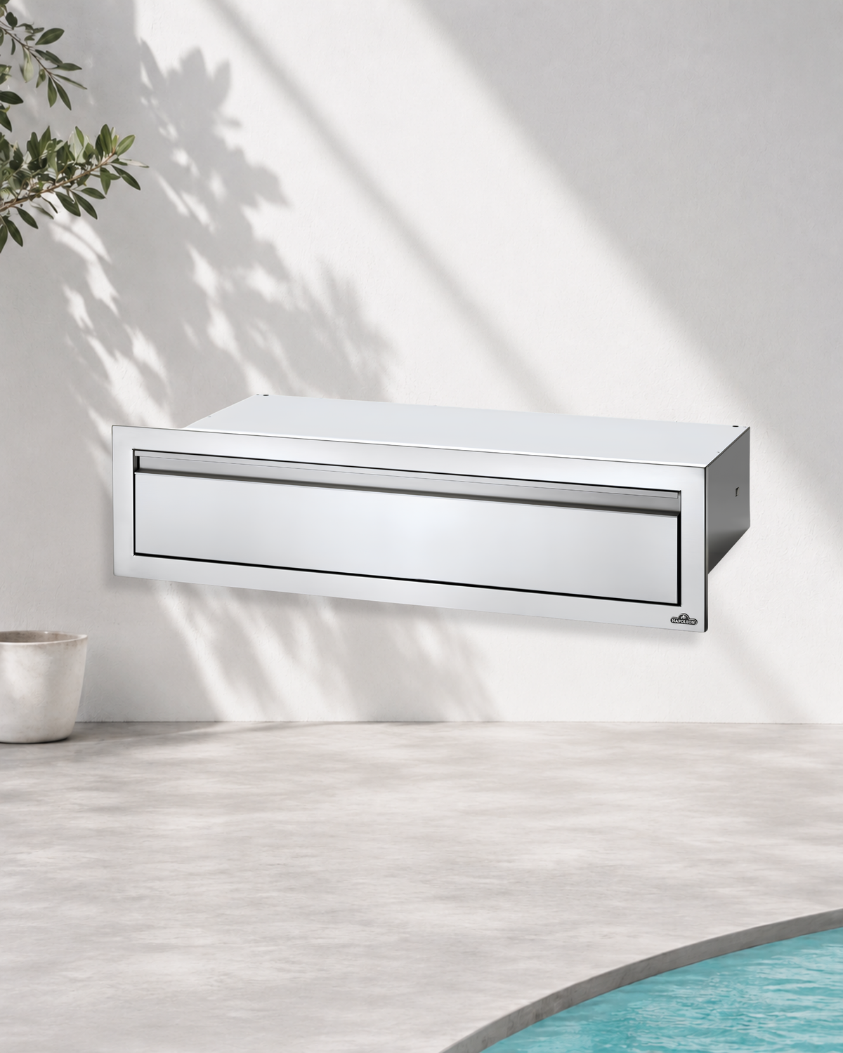 NAPOLEON 42" x 8" SINGLE DRAWER