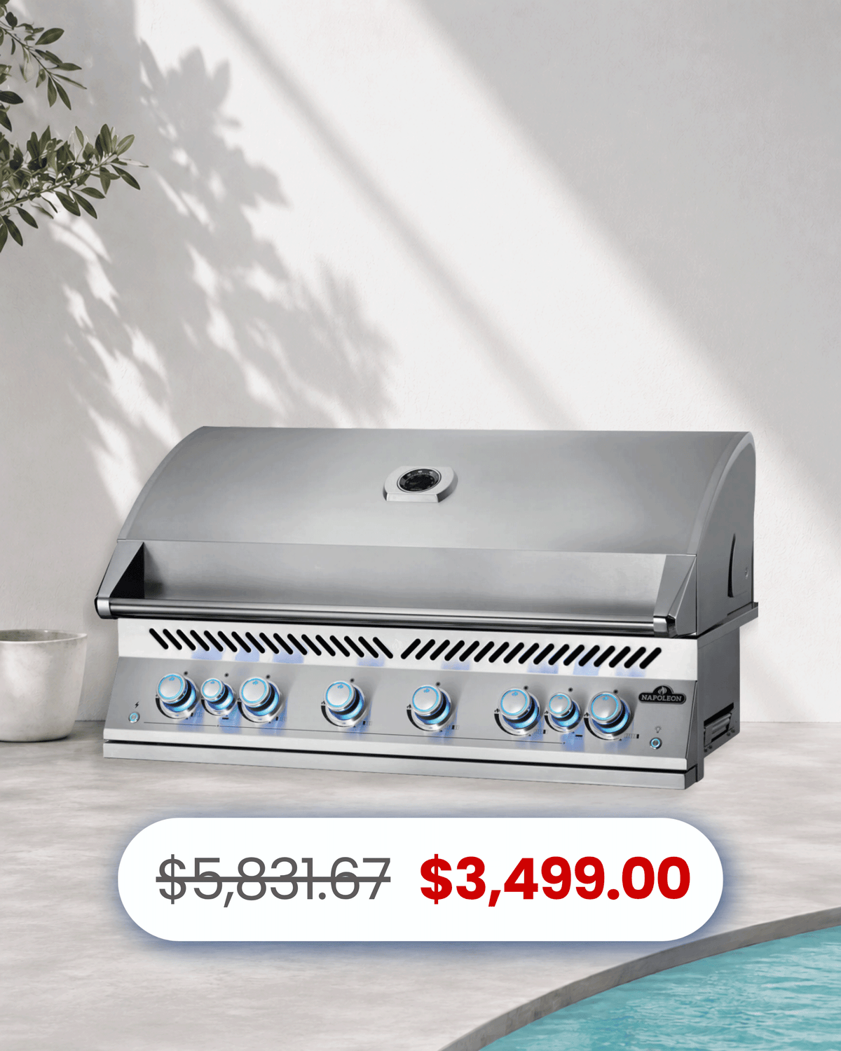 NAPOLEON BUILT-IN 700 SERIES 44 RB - NATURAL GAS