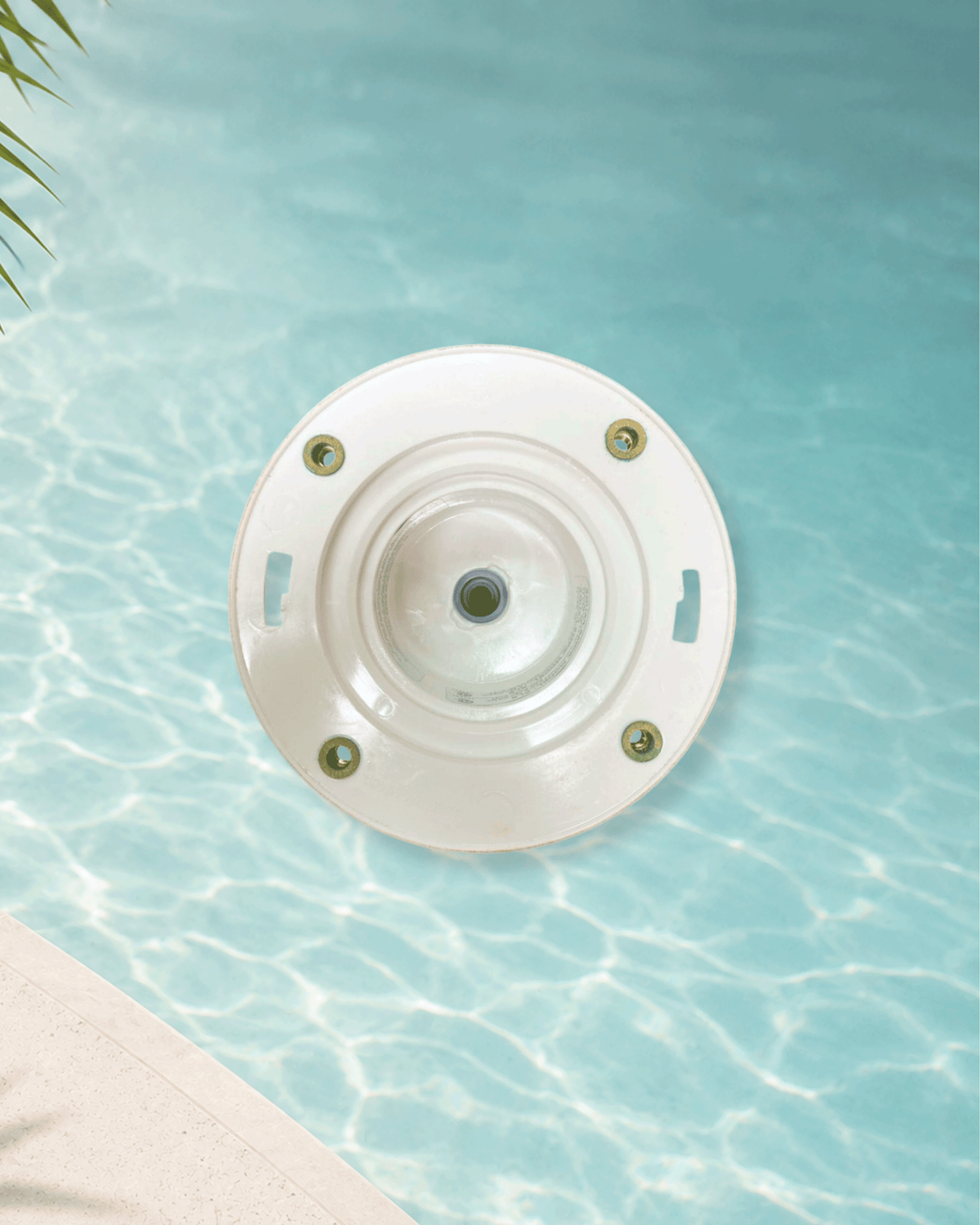 AQUALAMP LAMP RECEPTACLE C/W AL5-WT WATERTITE CONNECTOR - WHITE