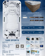 COAST SPAS 1600 SPORT