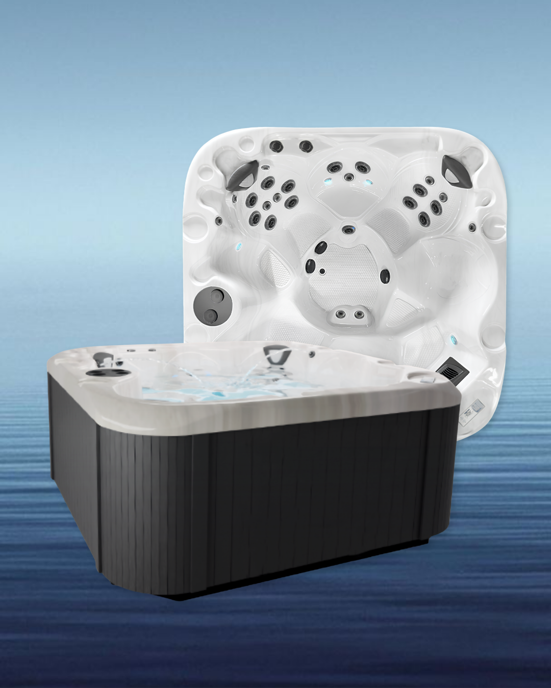 COAST SPAS OASIS ELEMENT BENCH LOW PROFILE 34