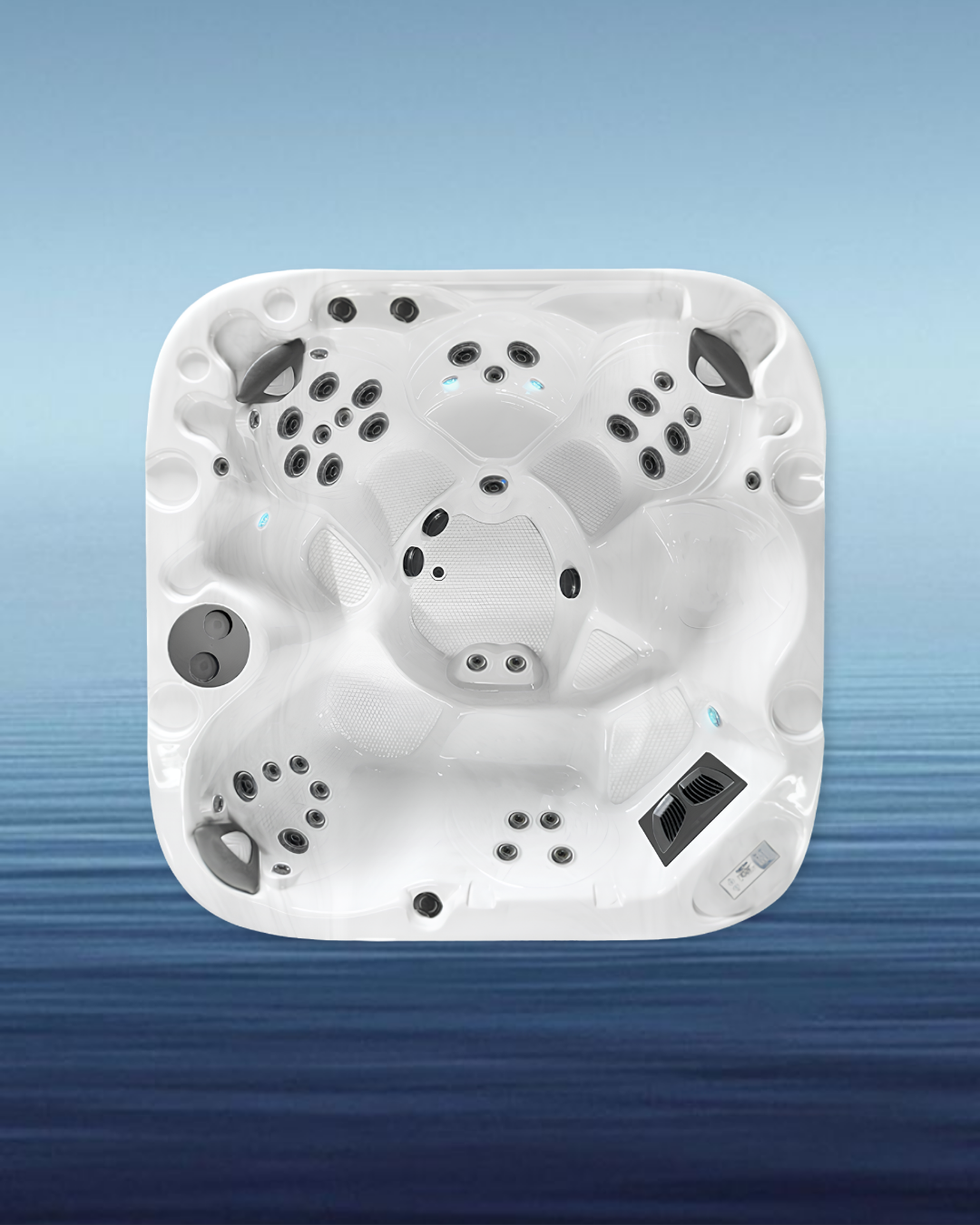 COAST SPAS OASIS ELEMENT BENCH LOW PROFILE 34