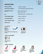 COAST SPAS CLASSIC ELEMENT LOUNGE HIGH PROFILE