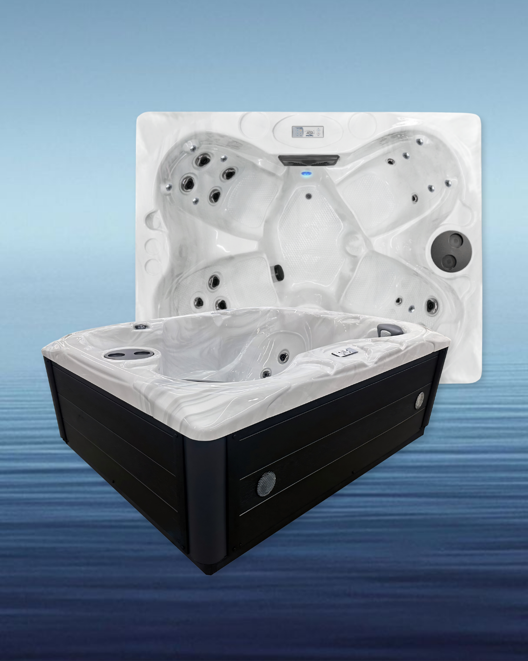 COAST SPAS PATIO OMEGA BENCH ULTRA LOW PROFILE 21