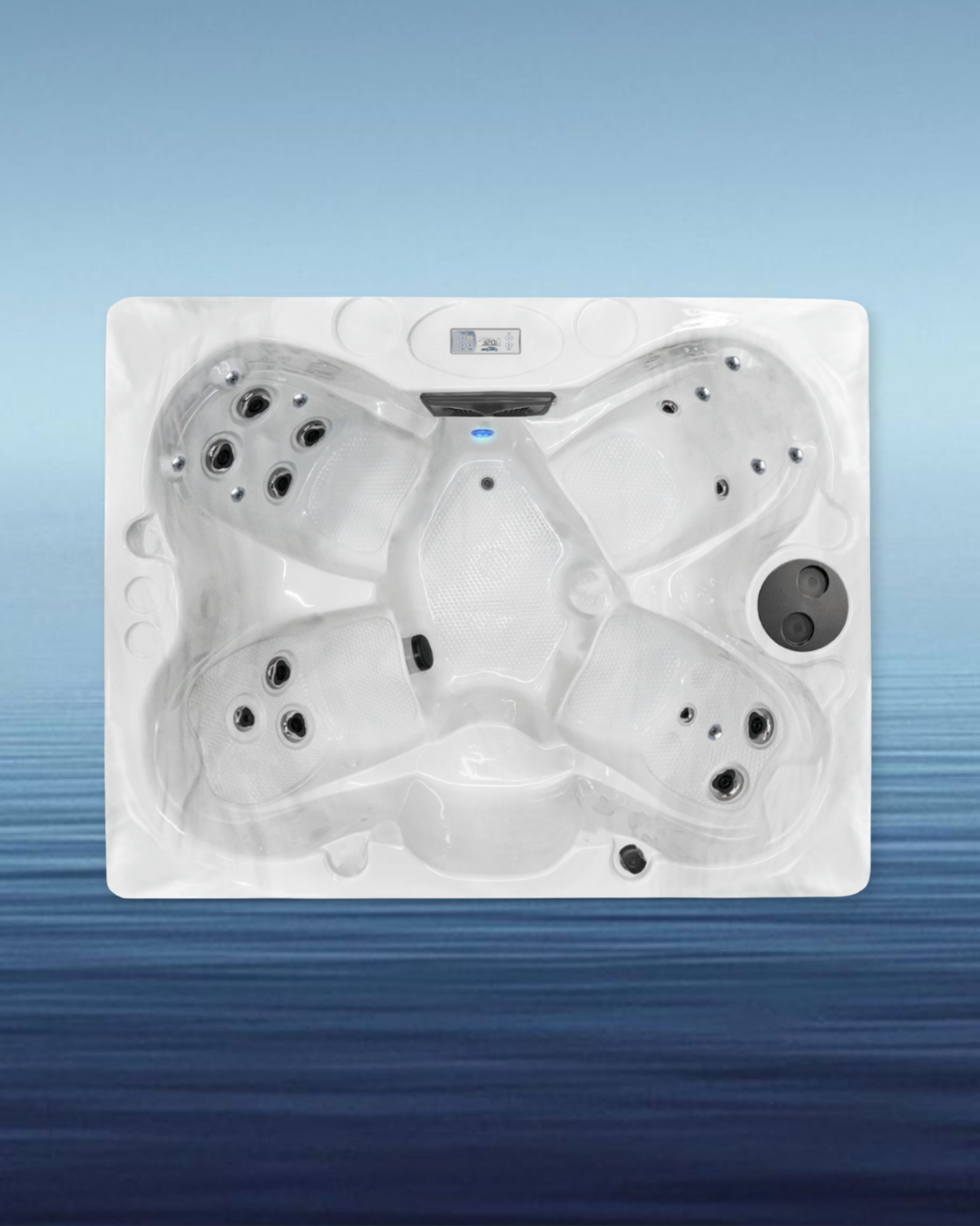 COAST SPAS PATIO OMEGA BENCH ULTRA LOW PROFILE 21