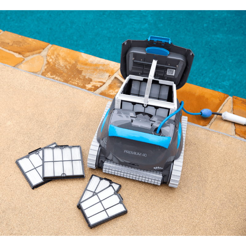 Dolphin Premium 40 Bluetooth and WiFi Enabled Robotic Pool Cleaner