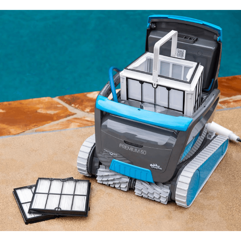 Dolphin Premium 60 Bluetooth and WiFi Enabled Robotic Pool Cleaner