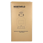 NorthFlo 24 Inch Sand Filter with 6 Way Valve