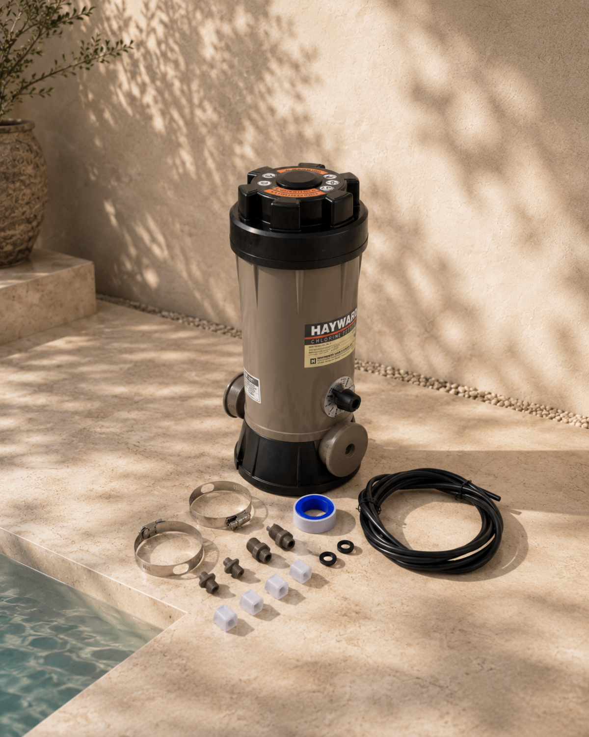 HAYWARD 9lbs OFFLINE CHLORINE FEEDER