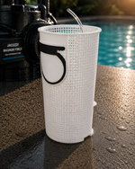 CARVIN JACUZZI MAGNUM FORCE 16" STRAINER BASKET W/ FLAPPER