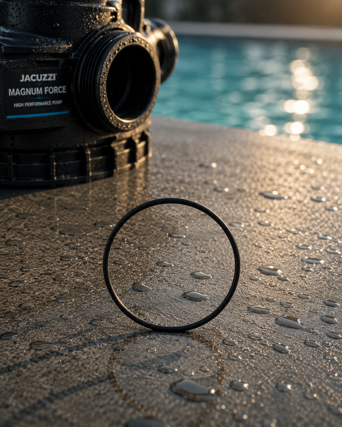 CARVIN JACUZZI MAGNUM FORCE O-RING 6-3/4" x 7-1/8"
