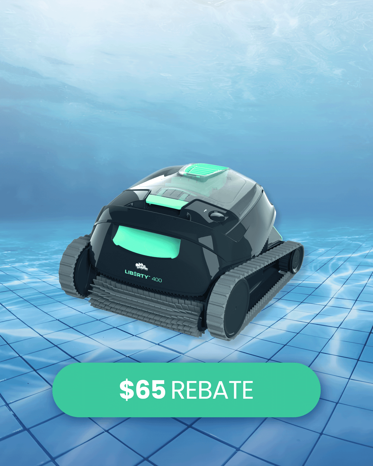 DOLPHIN LIBERTY 400 - BLACK & TEAL