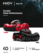 MOOV M1 PRO-125 CORDLESS ROBOTIC CLEANER