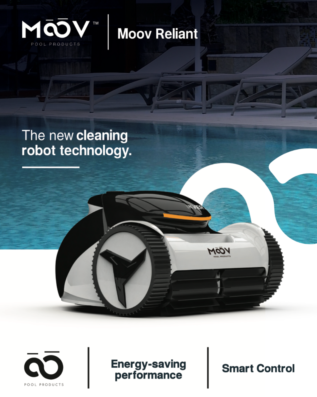 MOOV RELIANT WIRELESS POOL CLEANER 3.0H