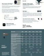 MOOV 50K BTU INVERTER VSP HEAT PUMP