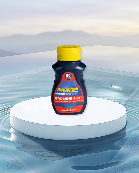 AQUACHEK 4-IN-1 RED BROMINE 50 TEST STRIPS