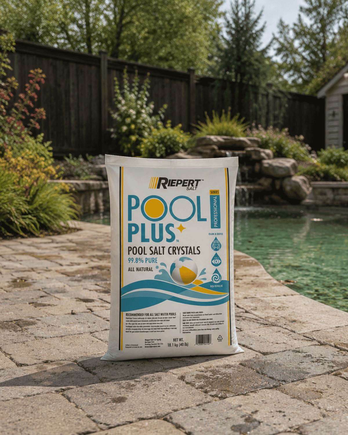 RIEPERT POOL SALT - 18.1 kg