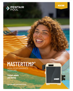 PENTAIR MASTERTEMP HIGH PERFORMANCE 250K BTU POOL & SPA HEATER