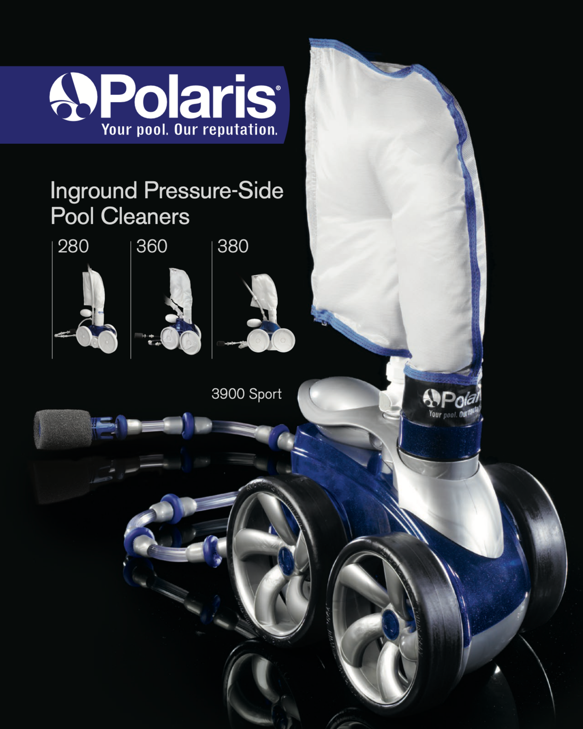 POLARIS VAC-SWEEP 280 W/OUT PUMP