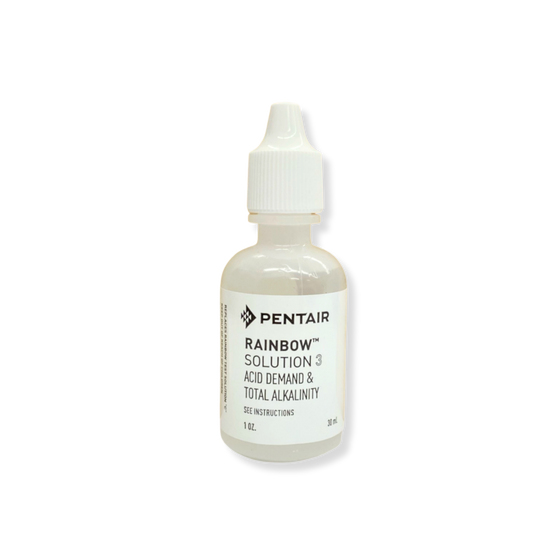 PENTAIR 1 OZ #3 ACID DEMAND TOTAL ALKALINITY SOLUTION