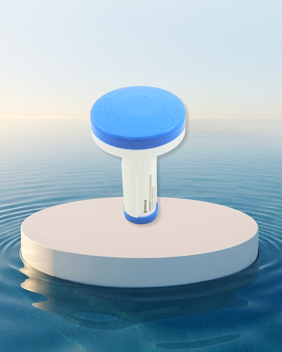 PENTAIR 335 SERIES FLOATING CHLORINE & BROMINE TAB DISPENSER - BLUE