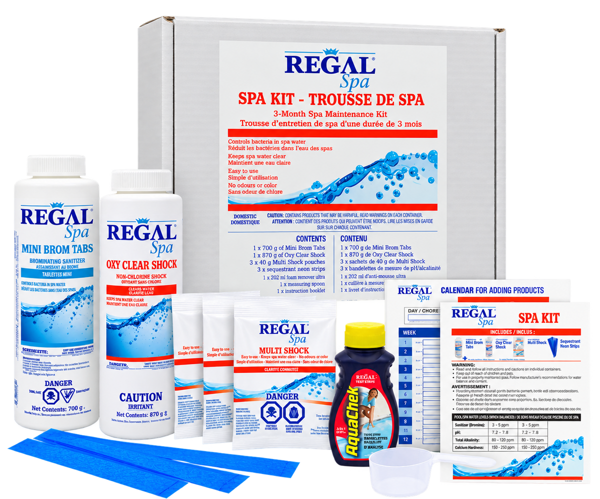 REGAL 3-MONTH SPA MAINTENANCE KIT