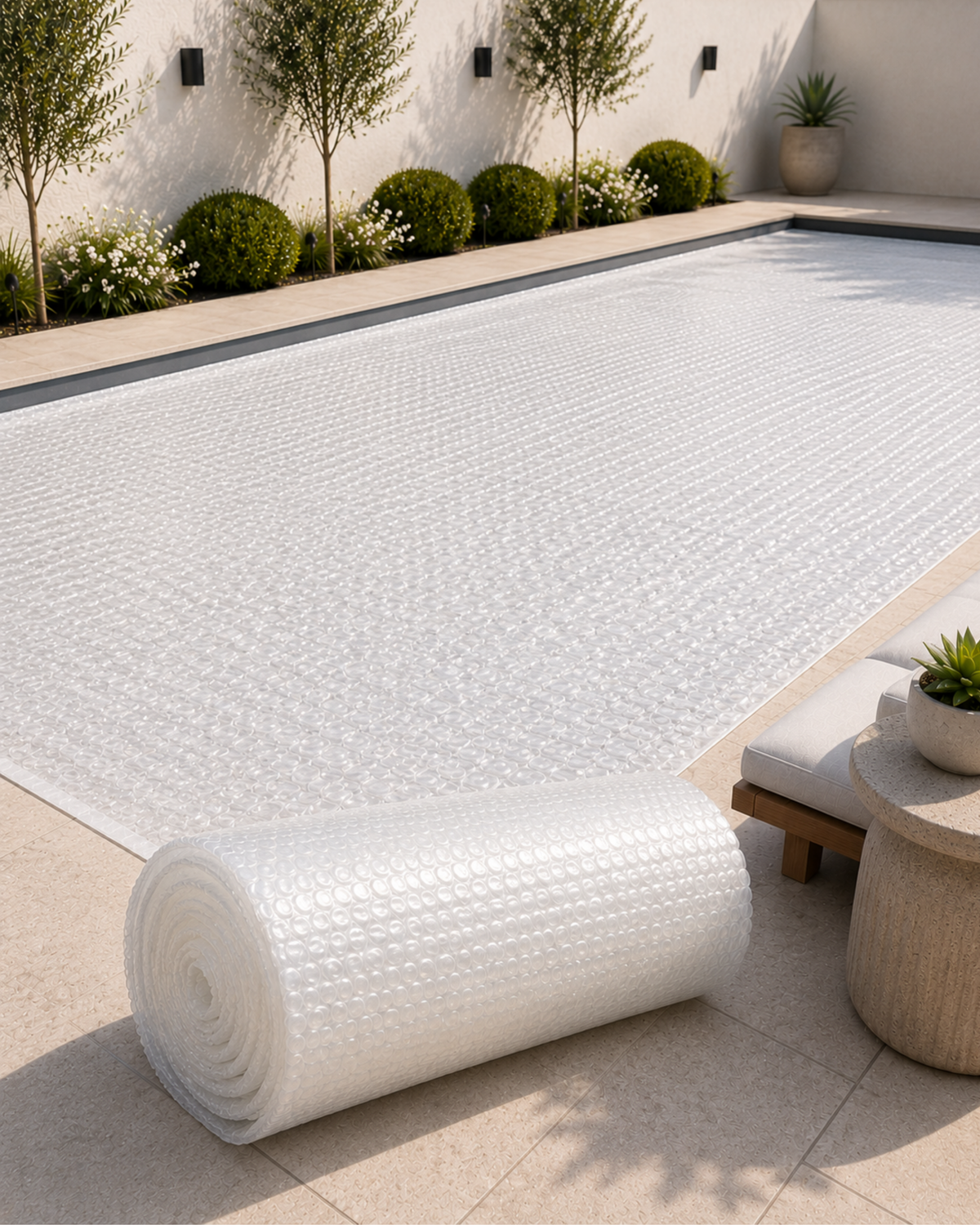 HST SYNTHETICS 18' x 36' SUN BUBBLE SOLAR BLANKET INGROUND