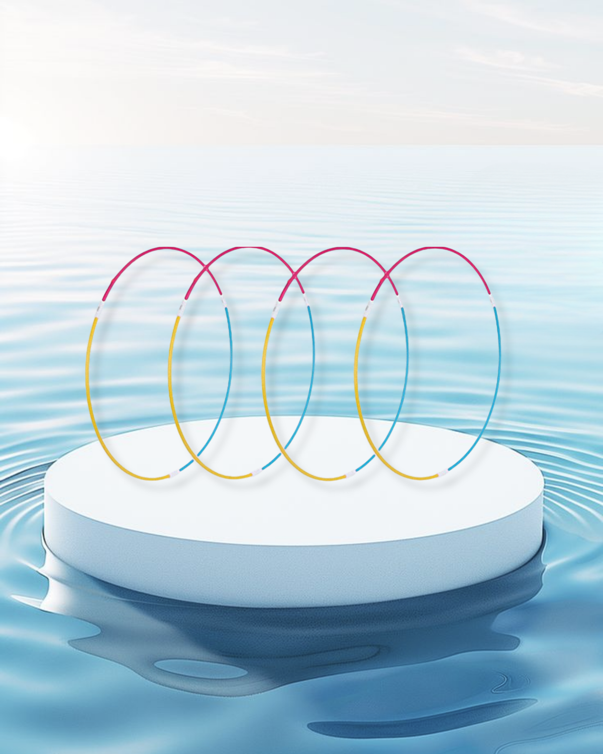 SWIMLINE SLALOM HOOPS UNDERWATER RACE COURSE