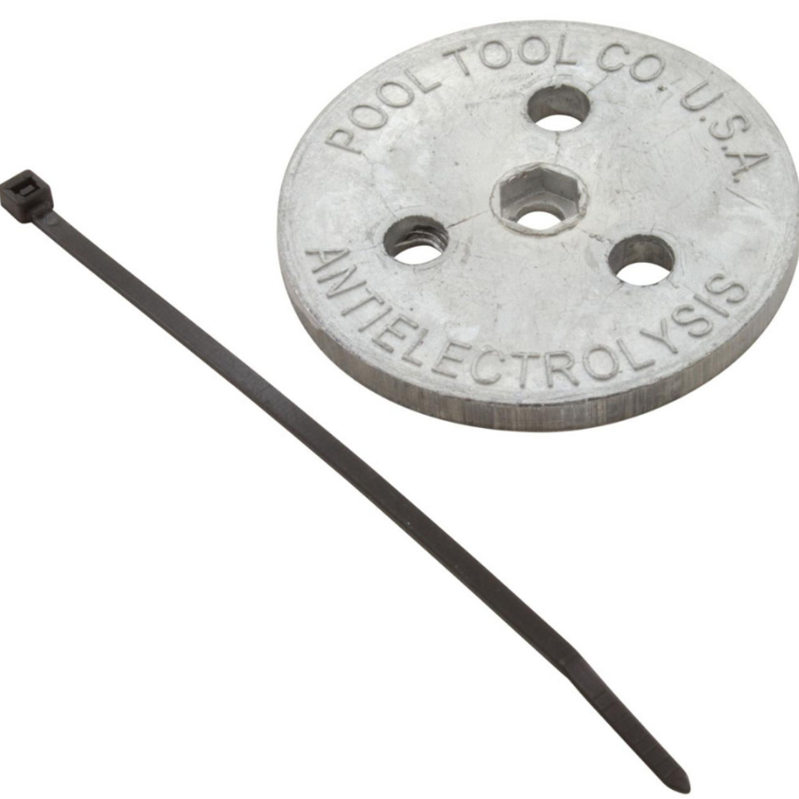 Anti-Electrolysis Zinc Anode Weight for Salt Water Pools