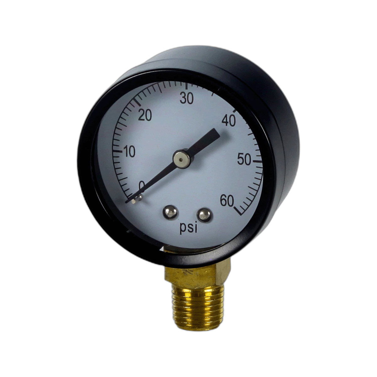 2 in. Pressure Gauge 0-60 PSI