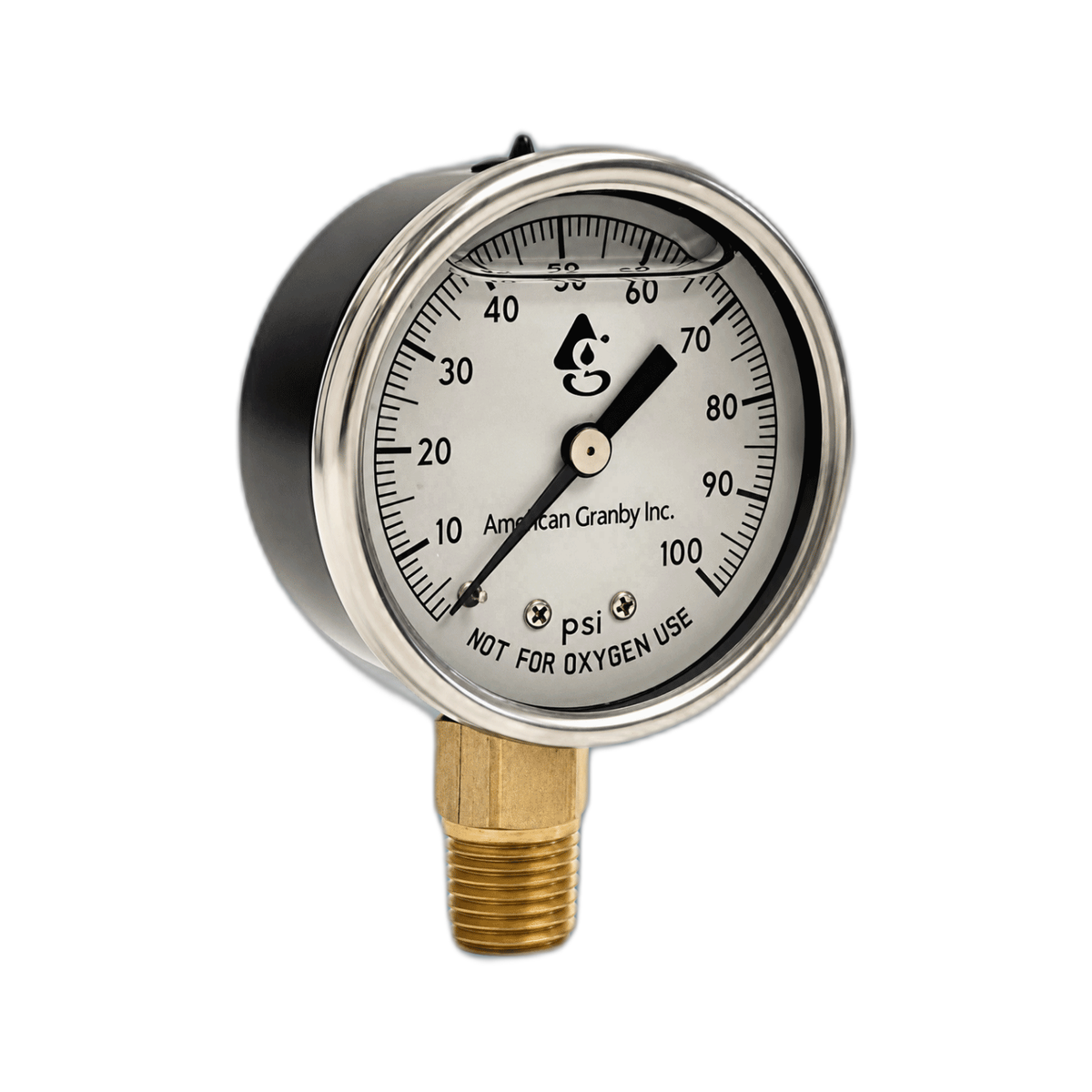 AMERICAN GRANBY LIQUID FILLED PRESSURE GAUGE