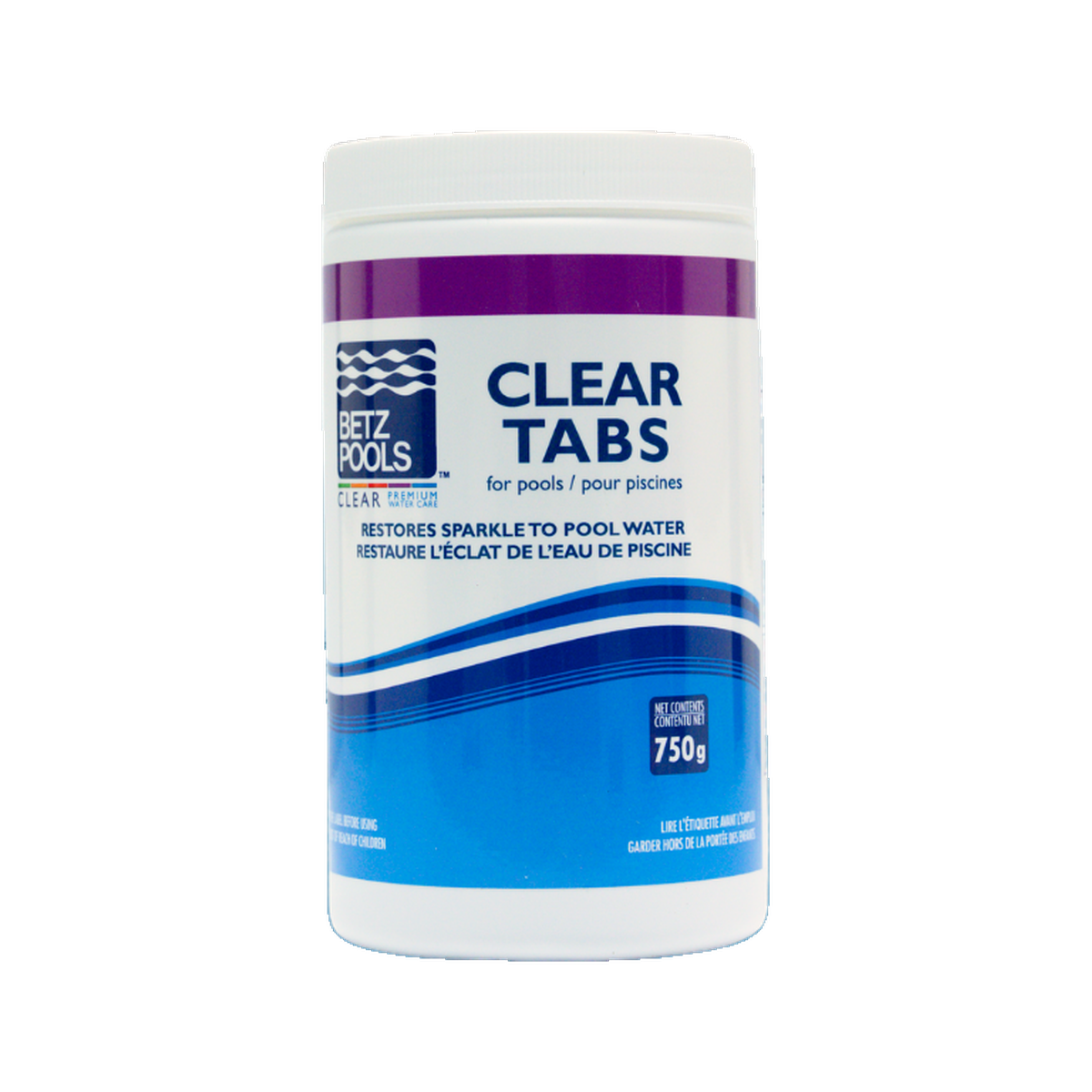 CLEAR TABS – 750 g