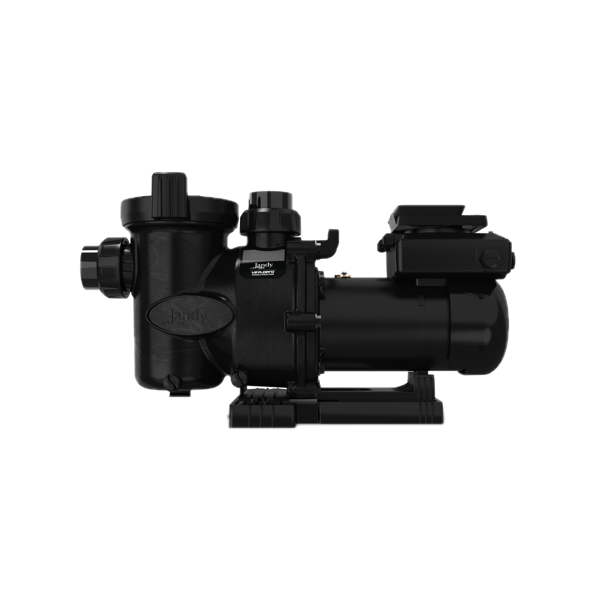 Jandy FloPro 1.65 HP Variable Speed Inground Pump — Side profile