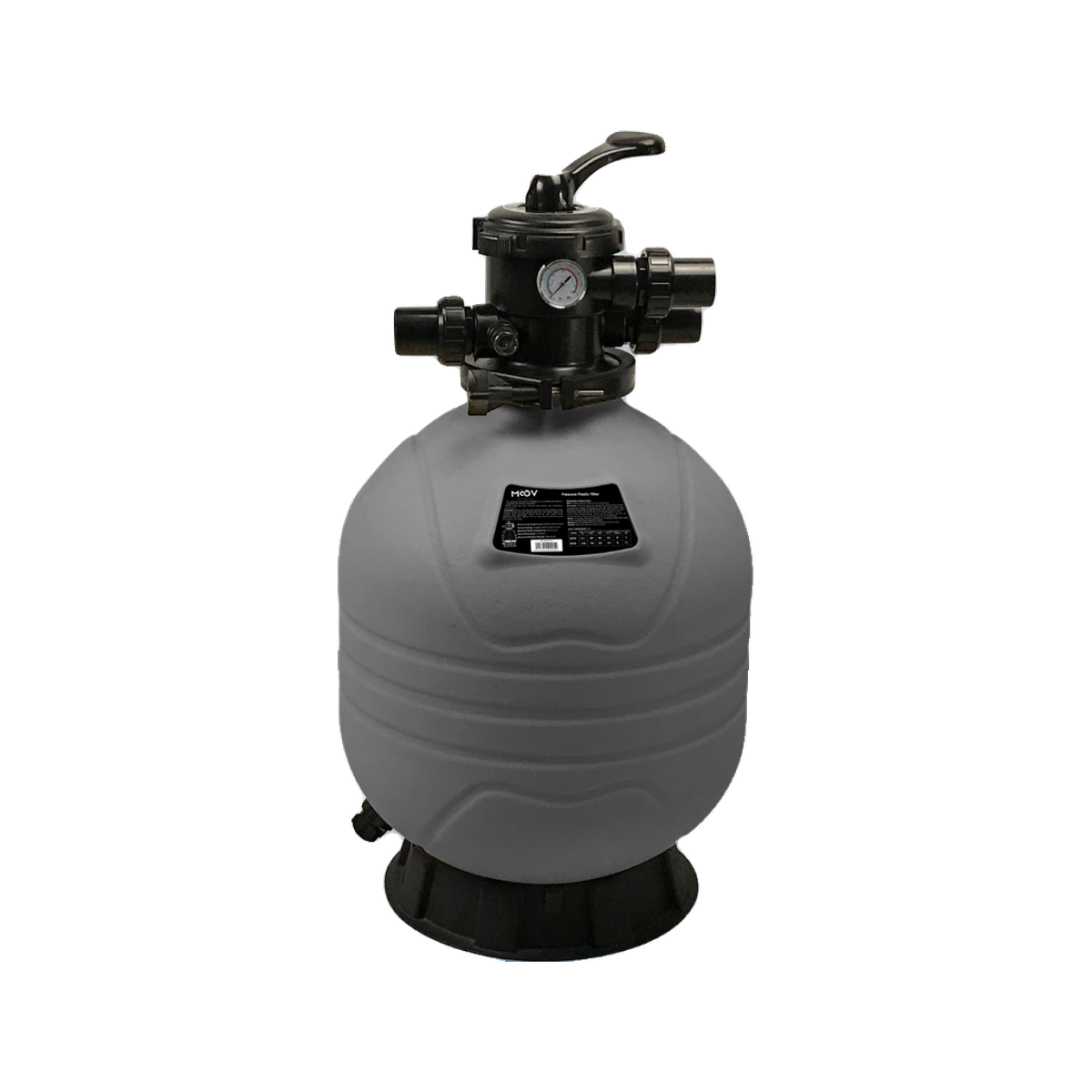 MOOV 20'' TOP MOUNT SAND FILTER WITH 1.5'' VALVE 4BAR