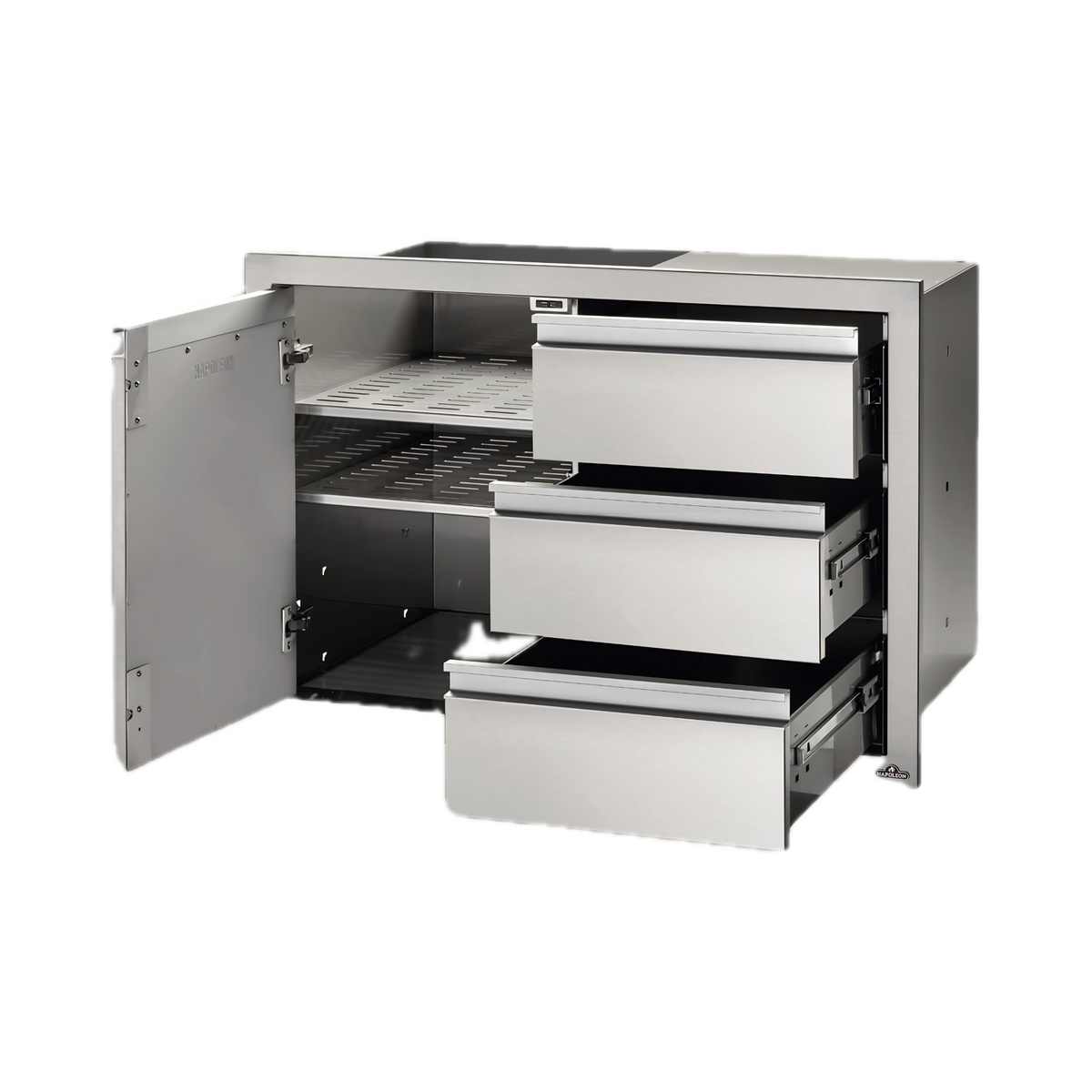 NAPOLEON 36" x 24" SINGLE DOOR & TRIPLE DRAWER