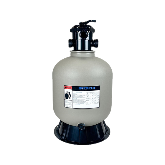 NorthFlo 24 Inch Sand Filter with 6 Way Valve