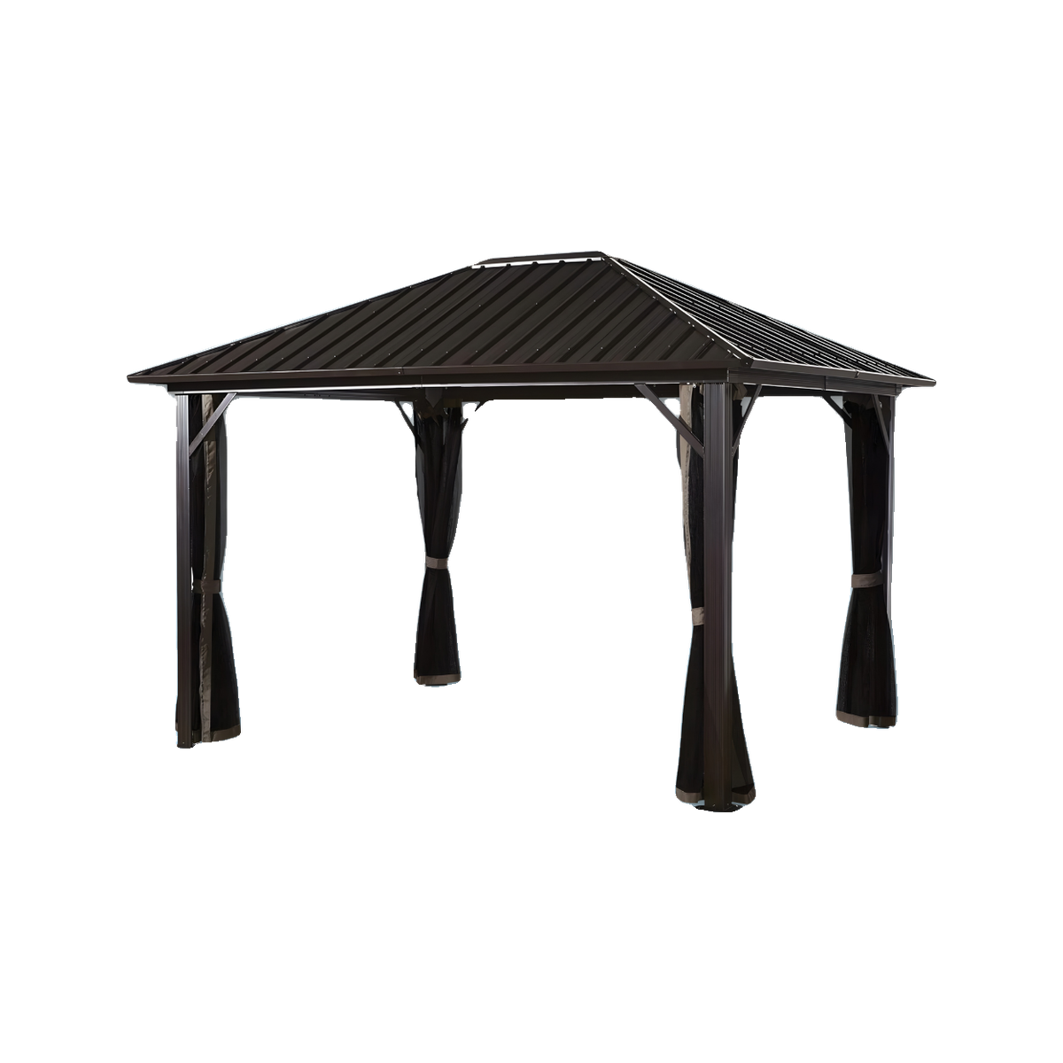 OWOW DAKOTA #53 GAZEBO 10'x12' STEEL ROOF