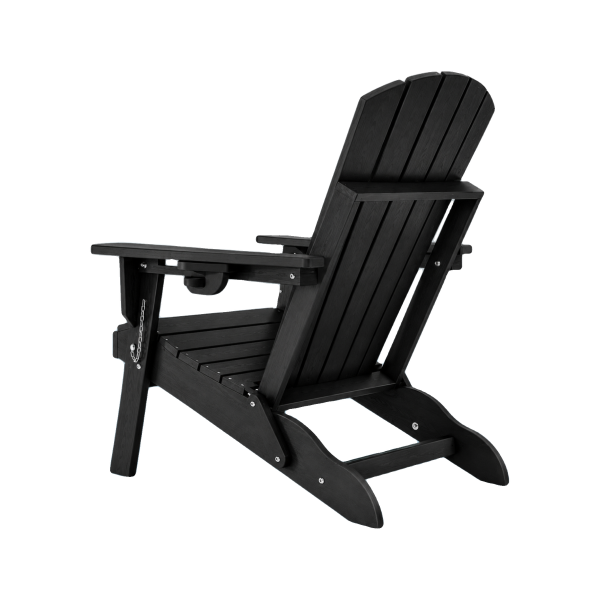 OWOW FOLDING ADIRONDACK CHAIR - BLACK