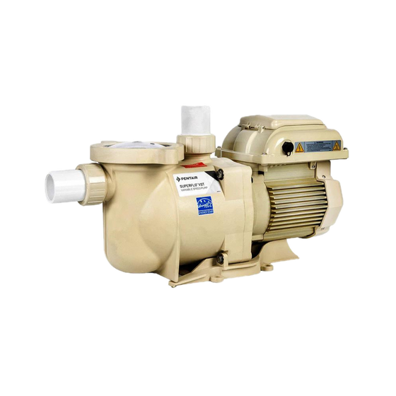 Pentair Superflo Variable Speed Pump
