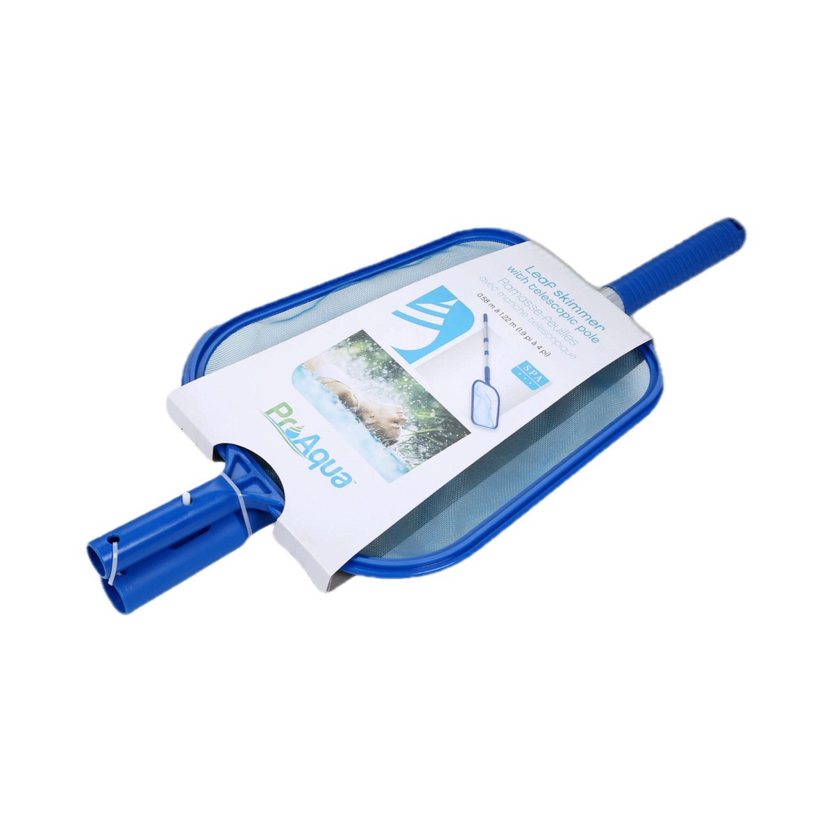 PROAQUA LEAF SKIMMER WITH TELESCOPIC POLE