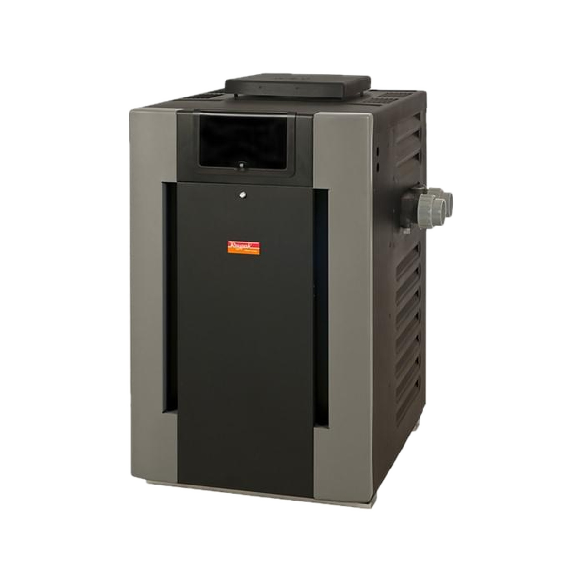 Raypak Digital 199,500 BTU Electronic Natural Gas Swimming Pool Heater with Riser