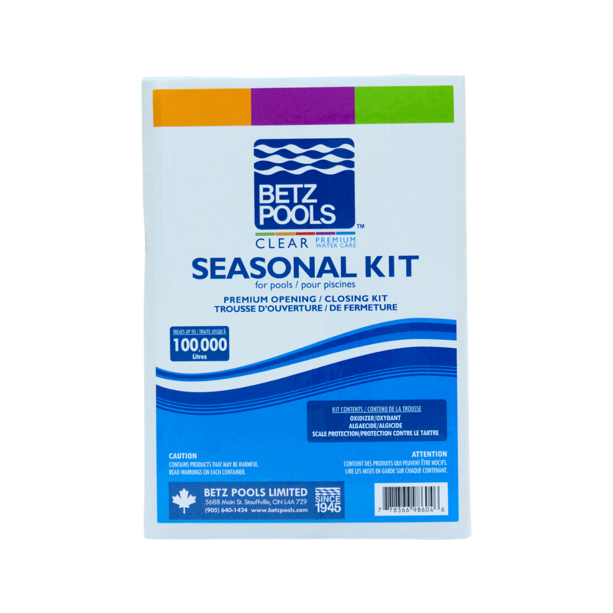 SEASONAL KIT - 100,000 litres