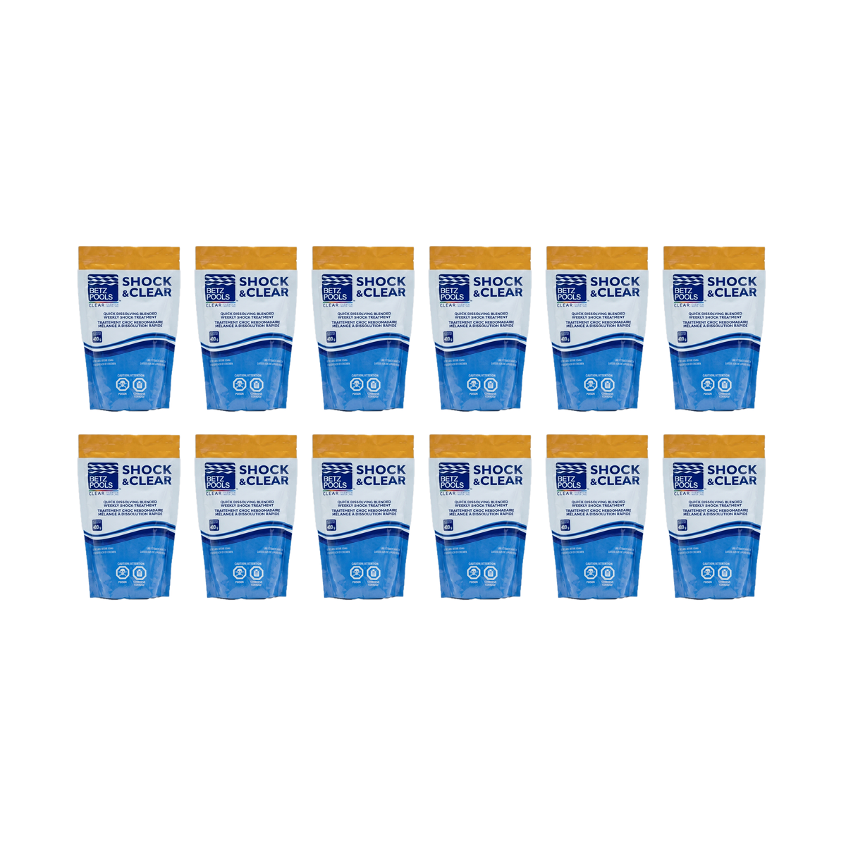 SHOCK & CLEAR – 12 x 400 g