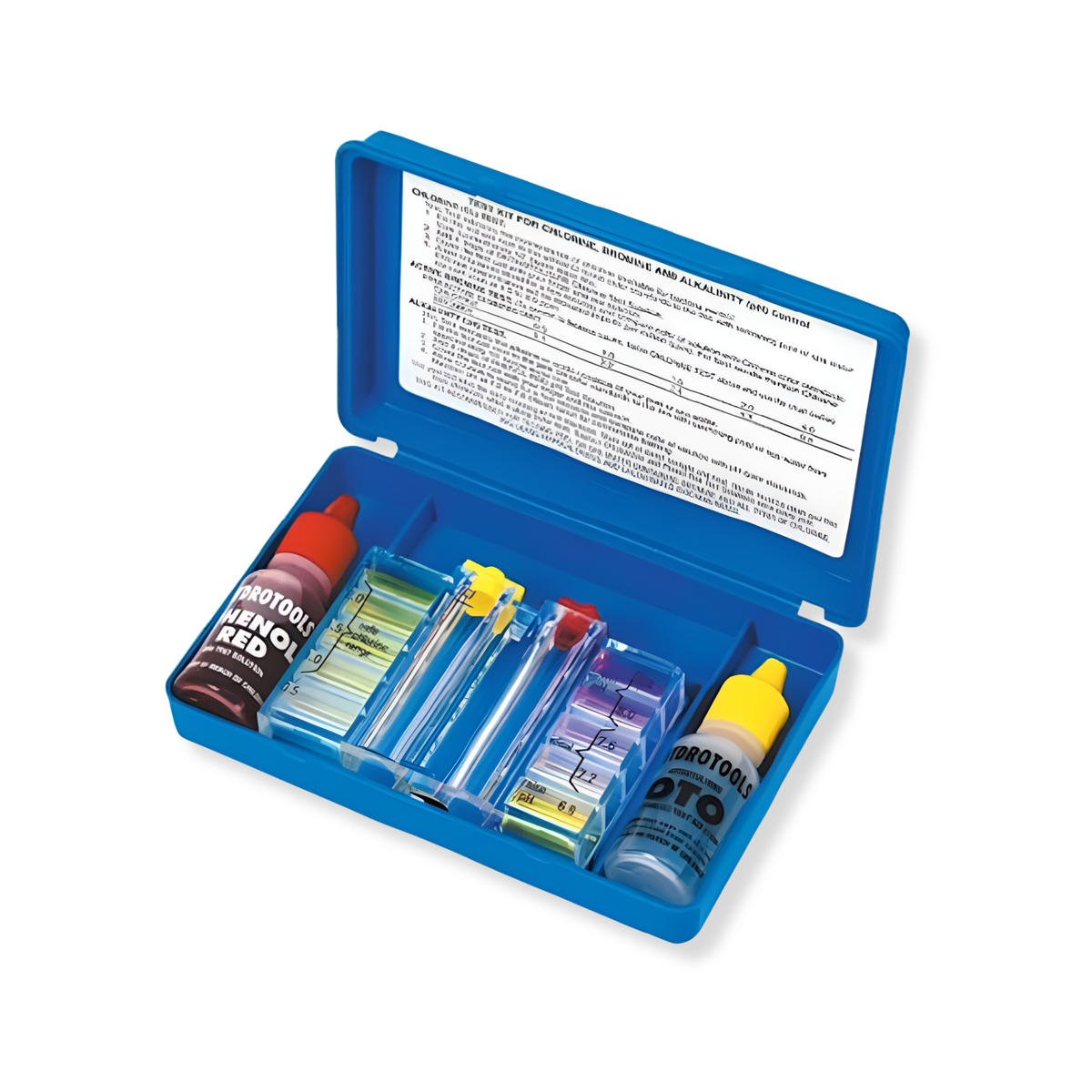 SWIMLINE DELUXE TWO-WAY CHLORINE/BROMINE/pH TEST KIT